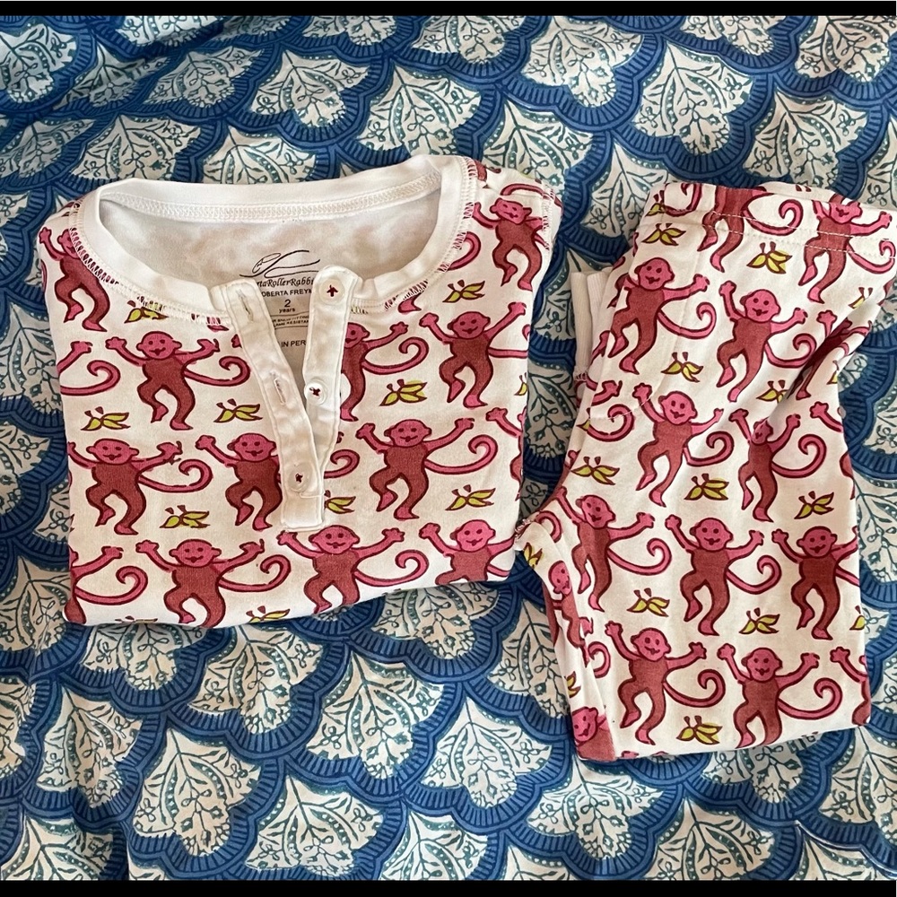 RRR Roberta Roller Rabbit - size 2 Monkeys